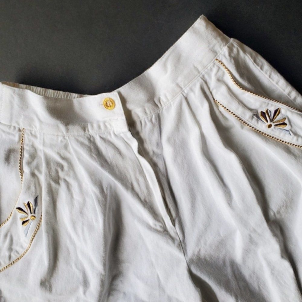 💍Vintage Saint Germain Paris High Waisted shorts - Picture 5 of 8